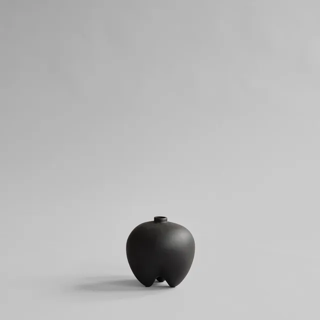 101-copenhagen-sumo-vase-petit-coffee-blumenvase-braun image 1