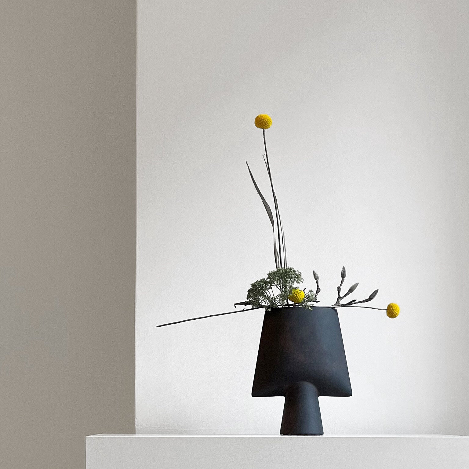 101-copenhagen-sphere-vase-square-mini-coffee-keramik image 5