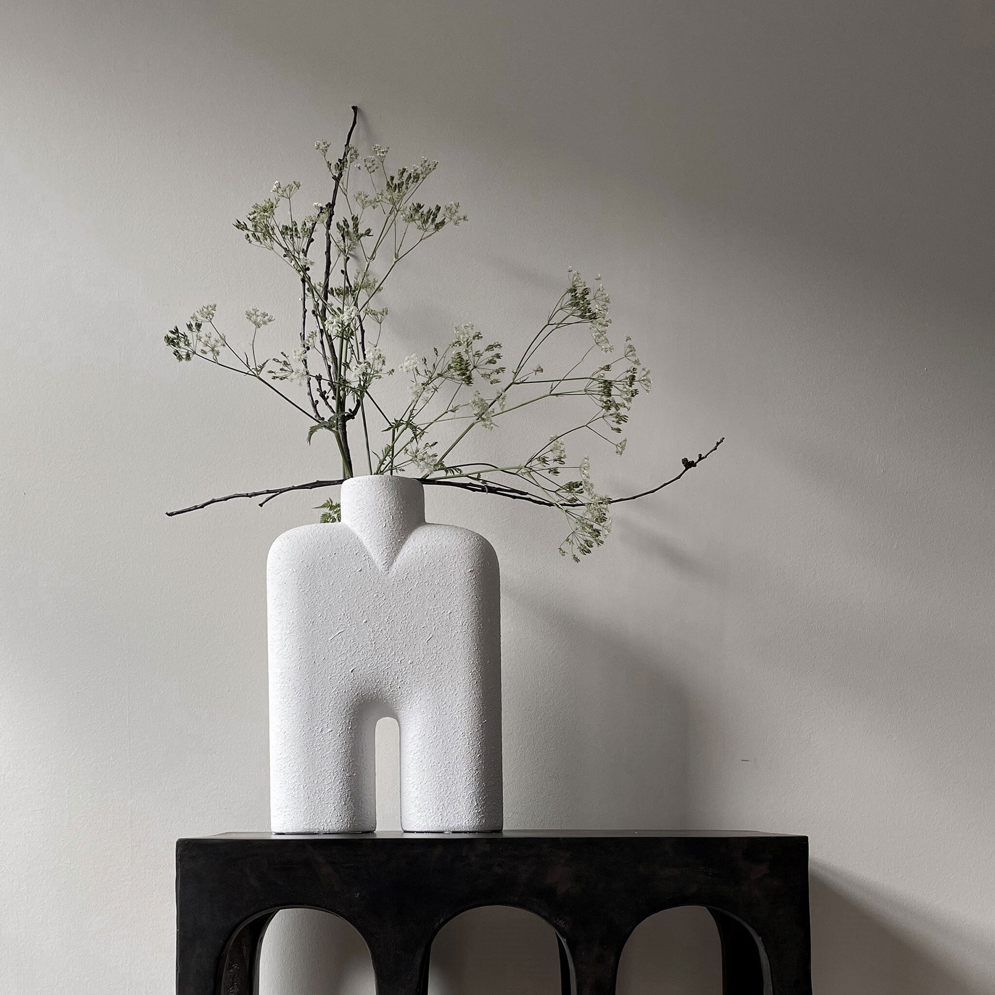 101-copenhagen-cobra-tall-medio-vase-bubble-white-45-cm image 1