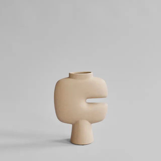 101-copenhagen-tribal-medio-vase-sand-keramik image 1