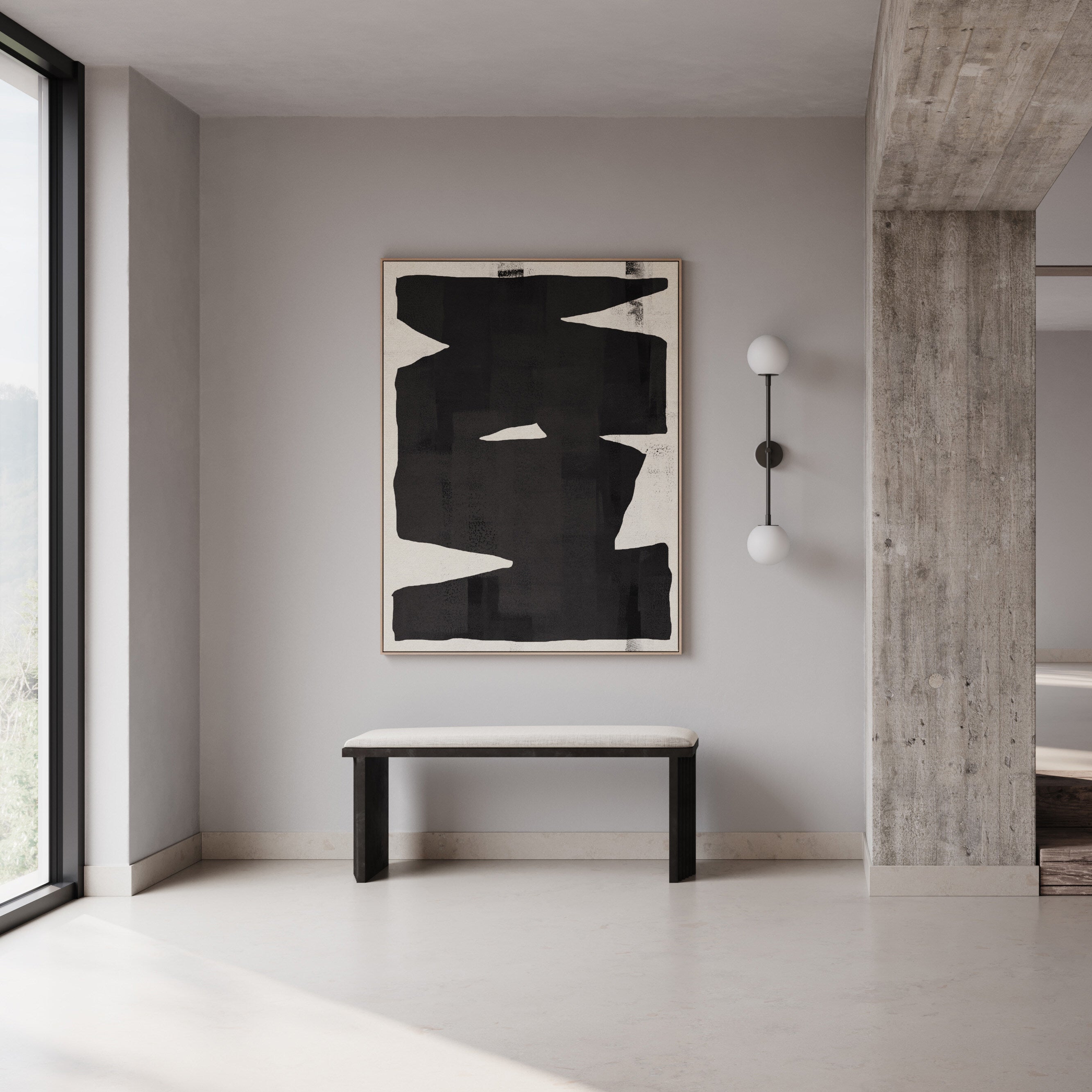 101-copenhagen-arc-bankkissen-linen-chalk-schaumstoff image 3