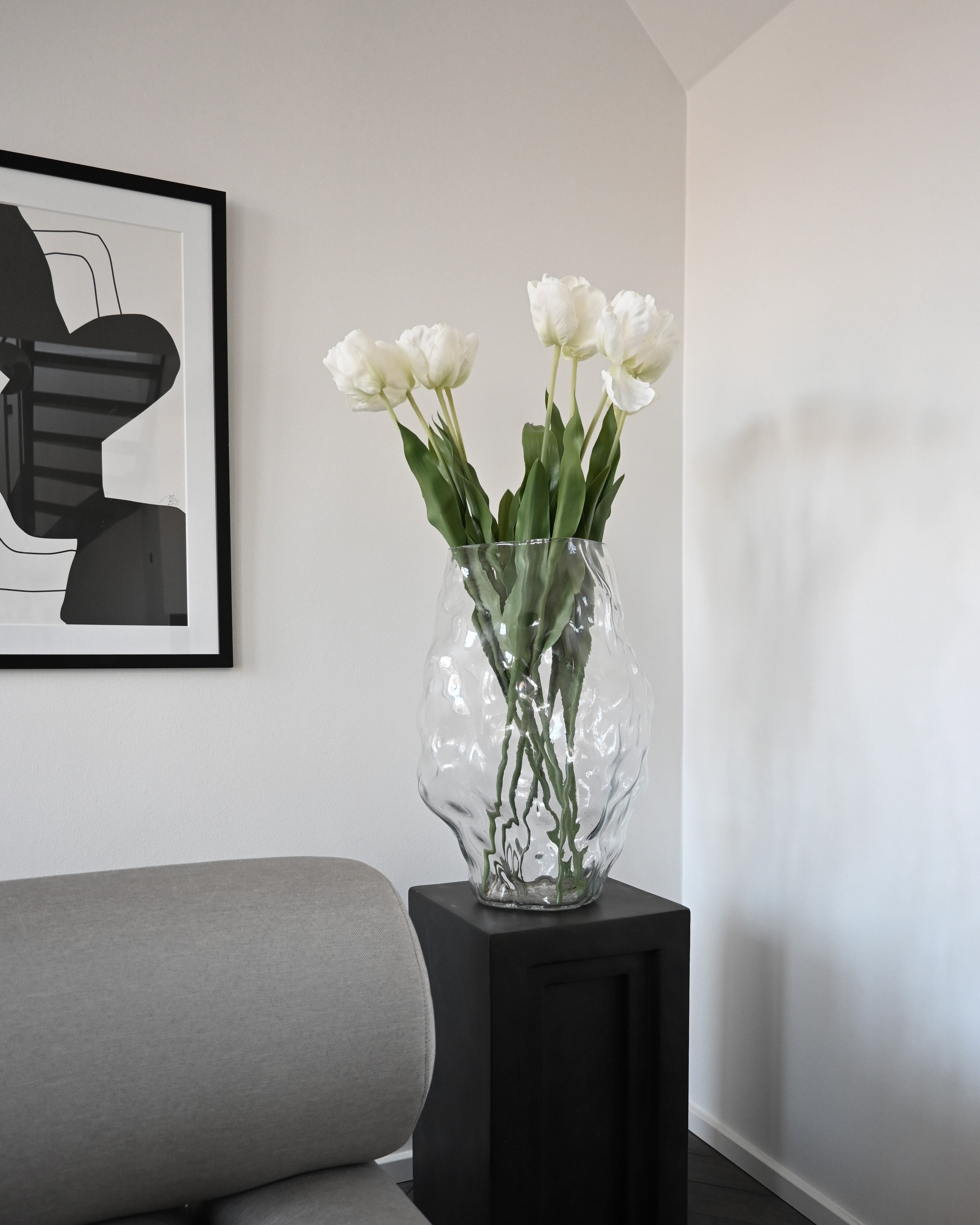 101-copenhagen-katachi-vase-big-glasvase-transparent image 6