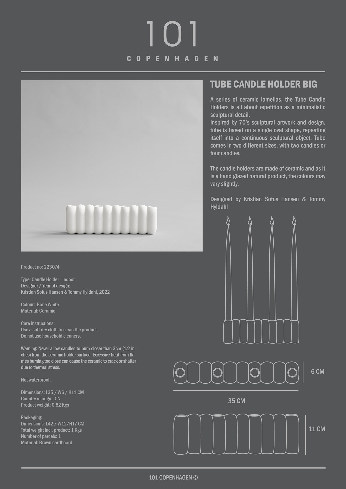 101-copenhagen-tube-big-kerzenhalter-bone-white-keramik image 7
