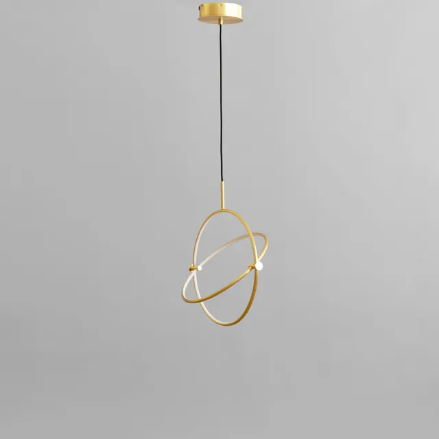 101-copenhagen-maru-pendelleuchte-40-brass-led-messing image 1