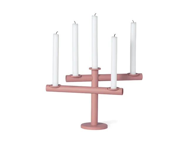 frederik-roij-light-my-fire-kandelaber-5-flammig-stahl image 1