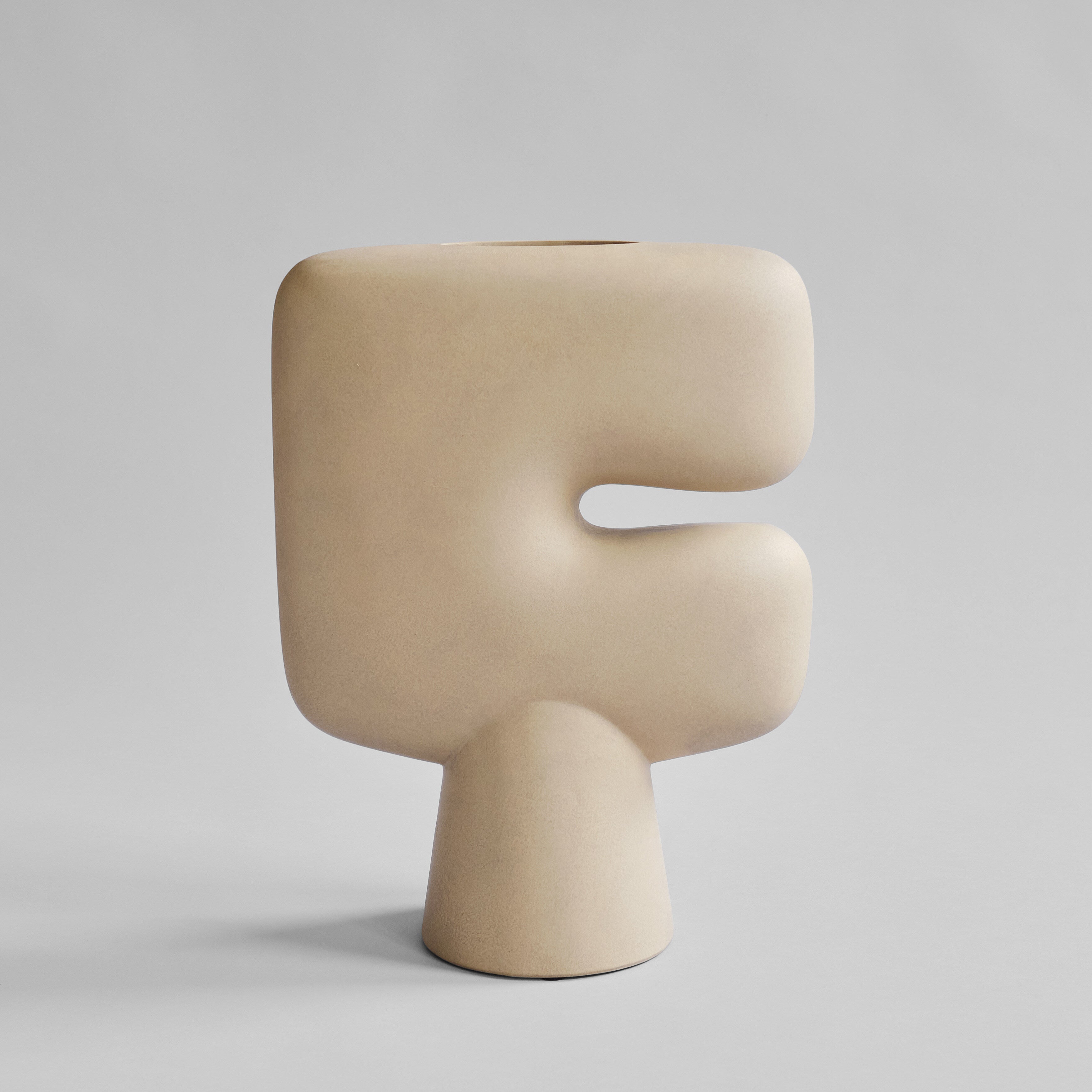 101-copenhagen-tribal-vase-big-sand-keramik-terracotta-45-cm image 1