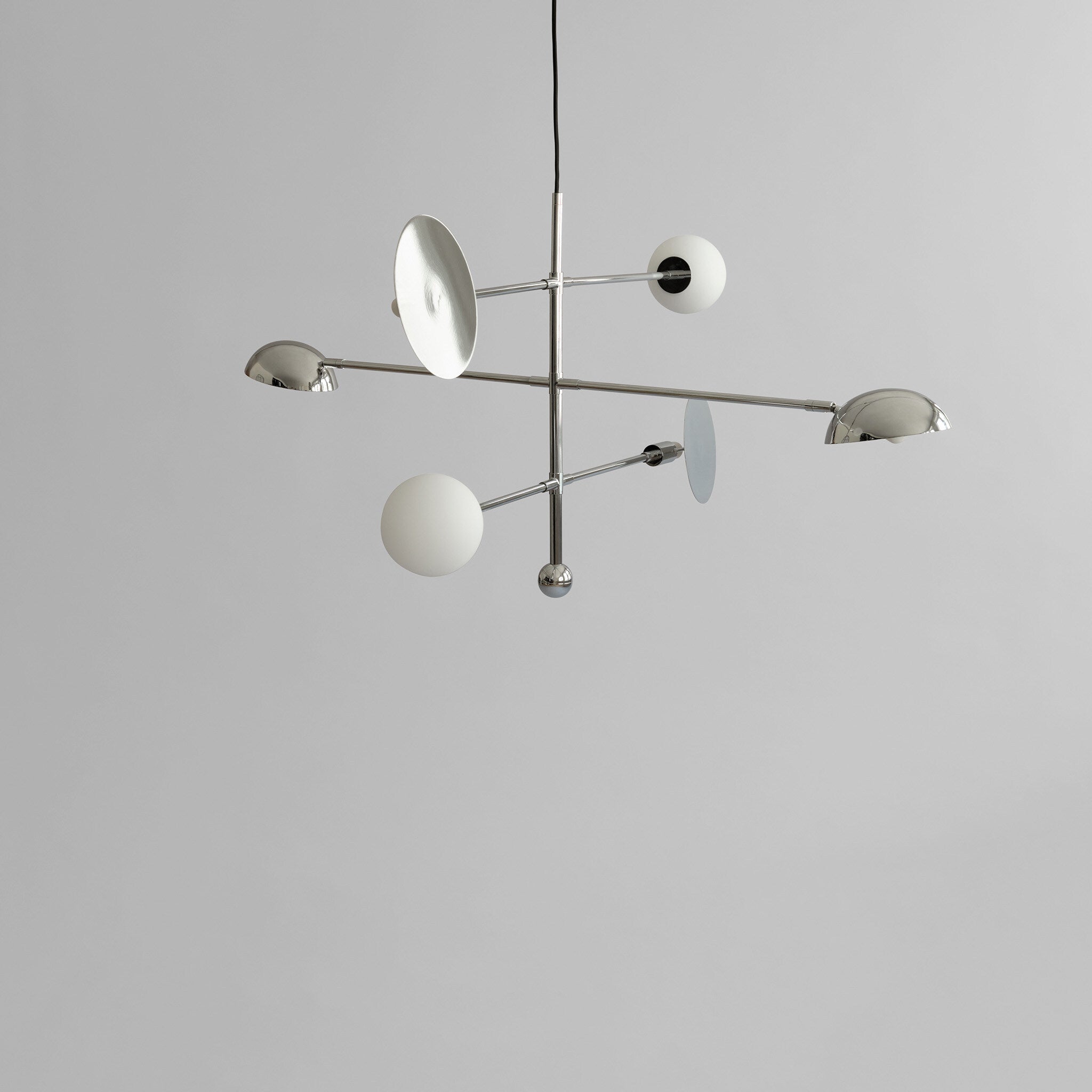 101-copenhagen-sahn-kronleuchter-chrom-5m-kabel image 1