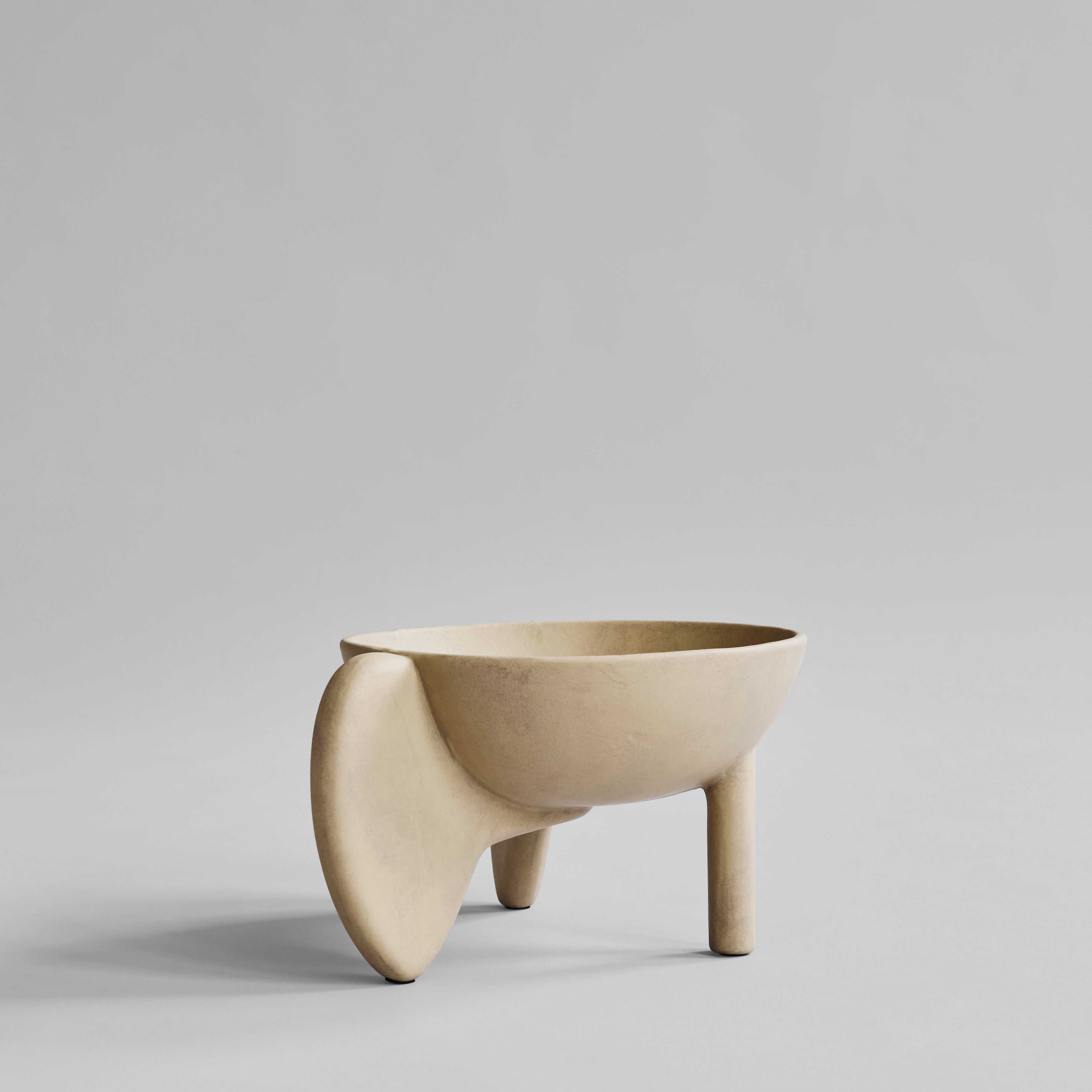 101-copenhagen-wing-bowl-big-sand-keramik-dekoschale-beige image 1