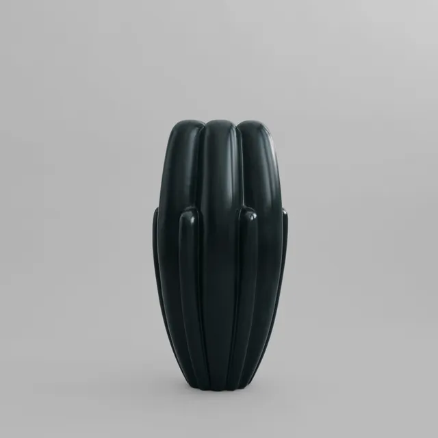 101-copenhagen-bloom-vase-slim-big-vase-dunkelgr-n-wasserdicht image 1