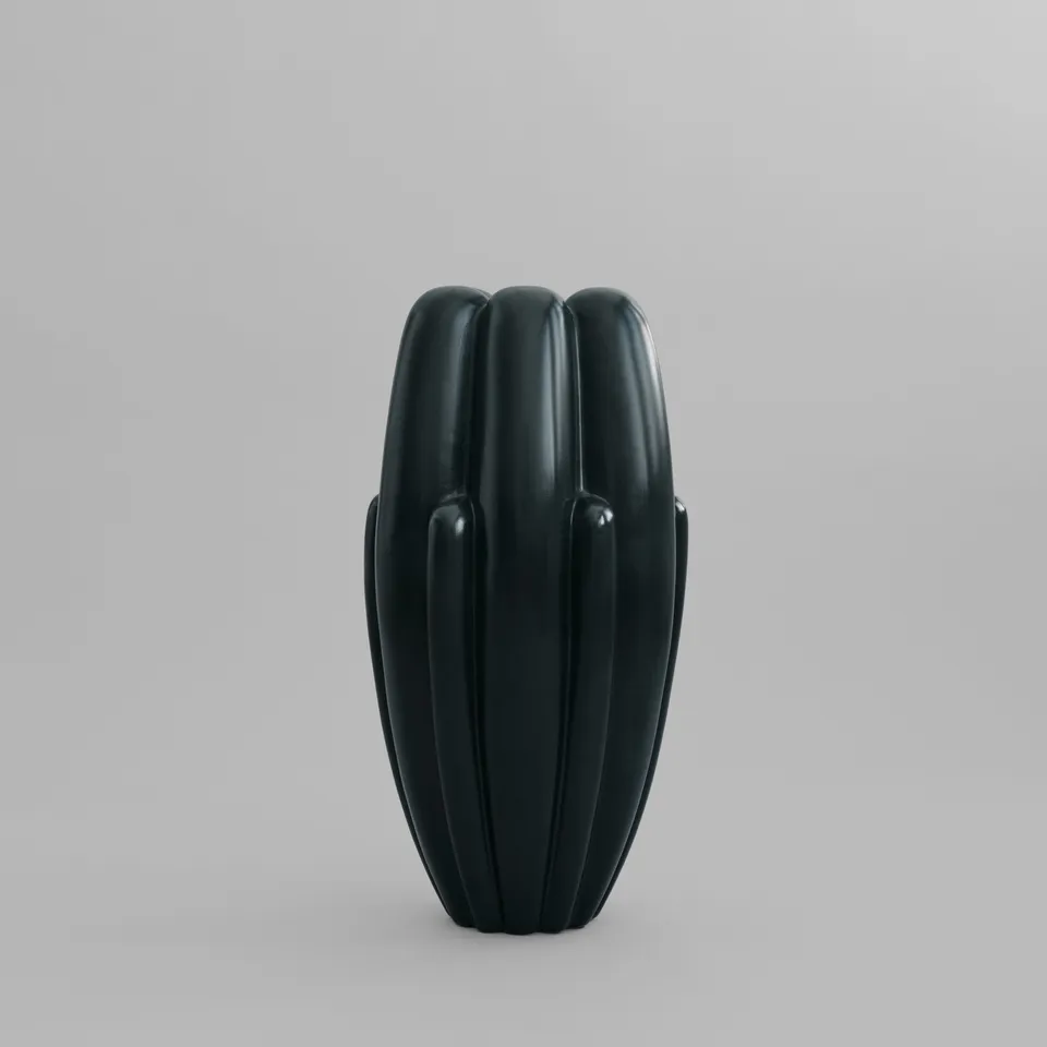 101-copenhagen-bloom-vase-slim-big-vase-dunkelgr-n-wasserdicht image 1