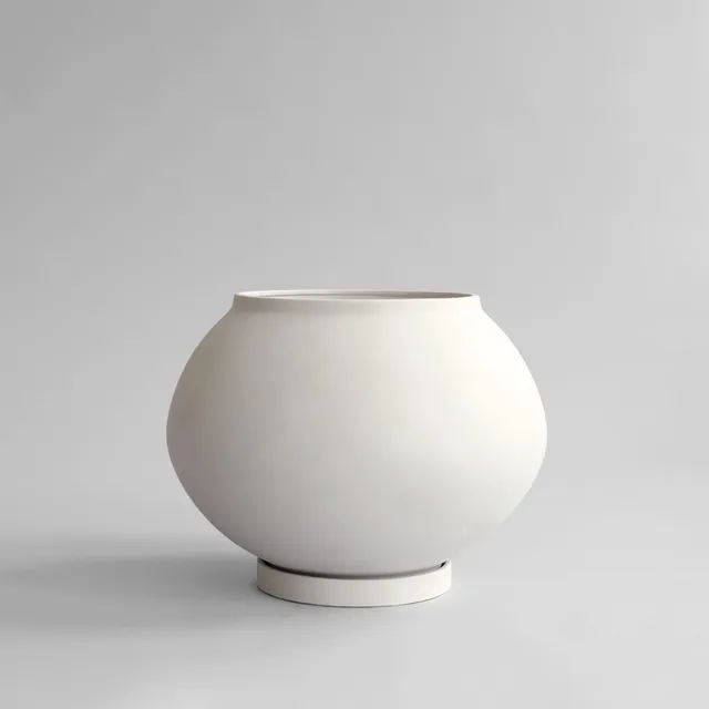 101-copenhagen-sunao-plant-pot-fat-hexa-blumentopf-birch image 1