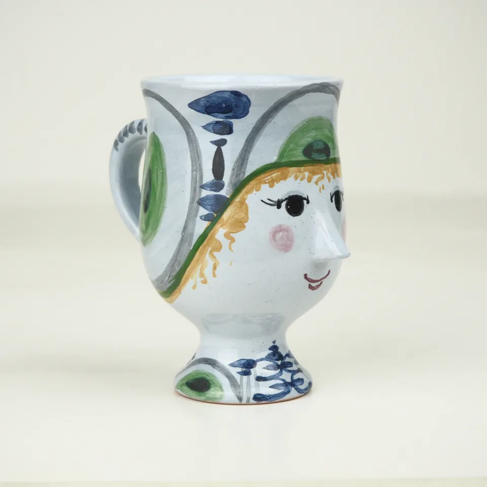 bj-rn-wiinblad-eva-kop-tasse-keramik-becher-gesicht image 1
