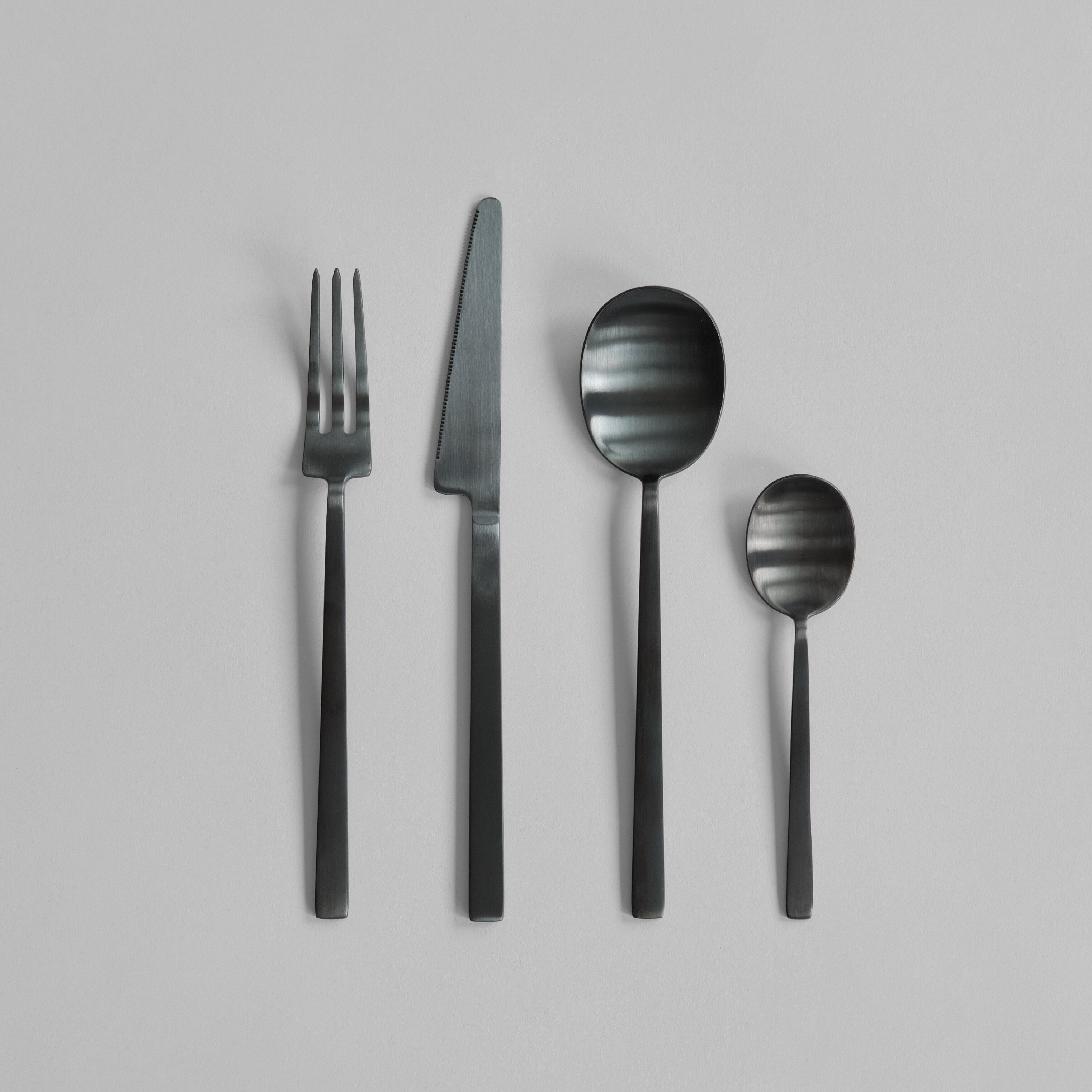 101-copenhagen-kogei-besteck-schwarz-16-teilig image 1