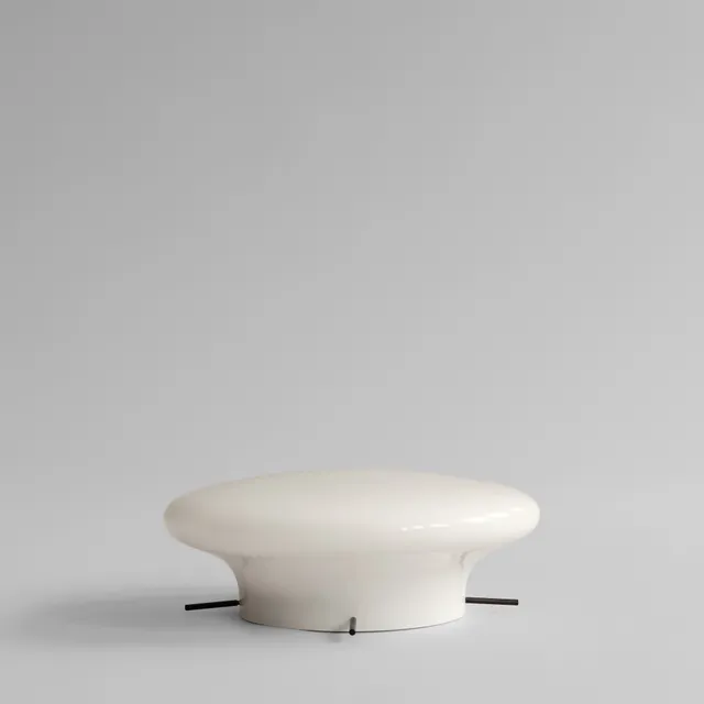 101-copenhagen-hikari-wall-lamp-35-wandleuchte-opal-white image 1