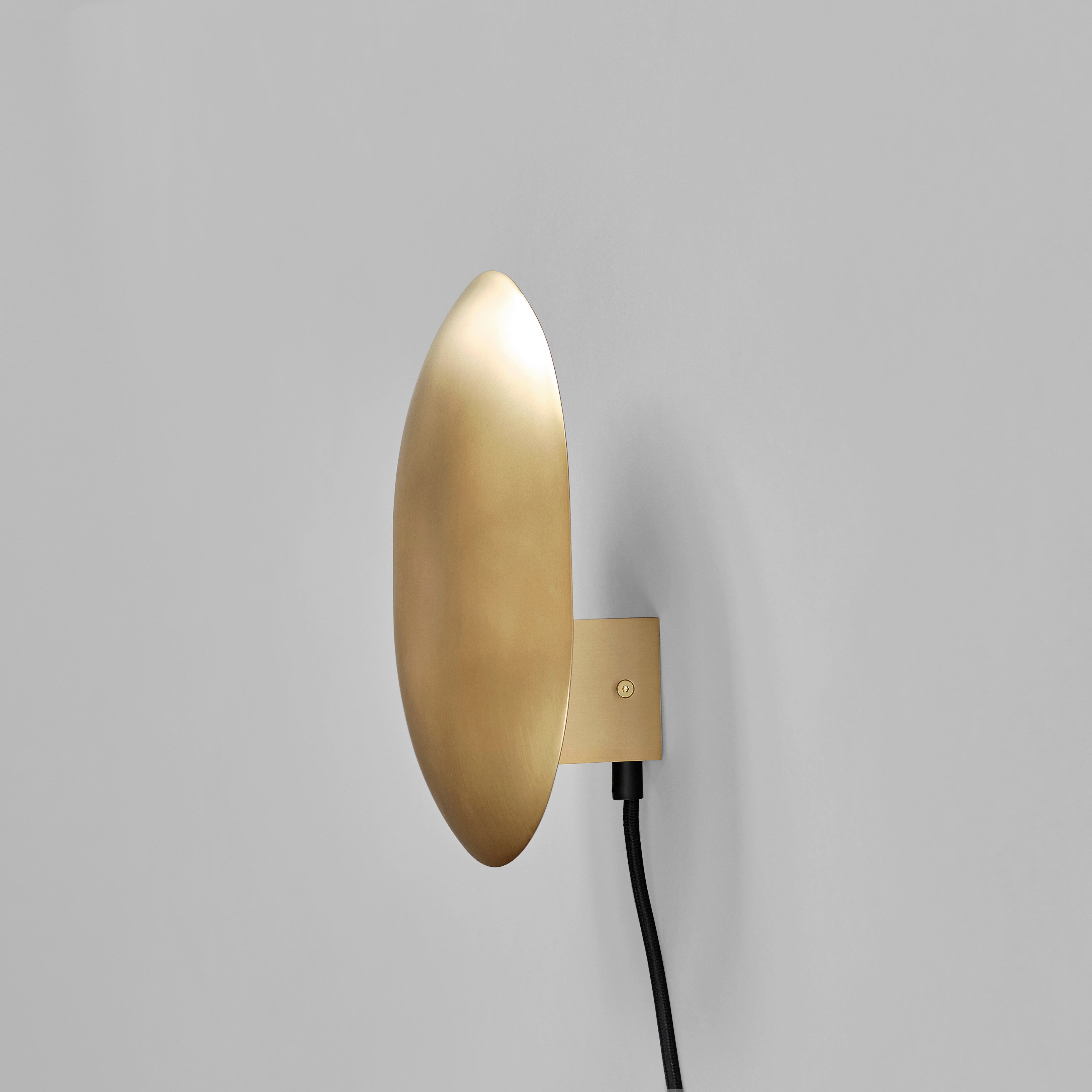 101-copenhagen-clam-wandleuchte-wall-lamp-messing-e14 image 4