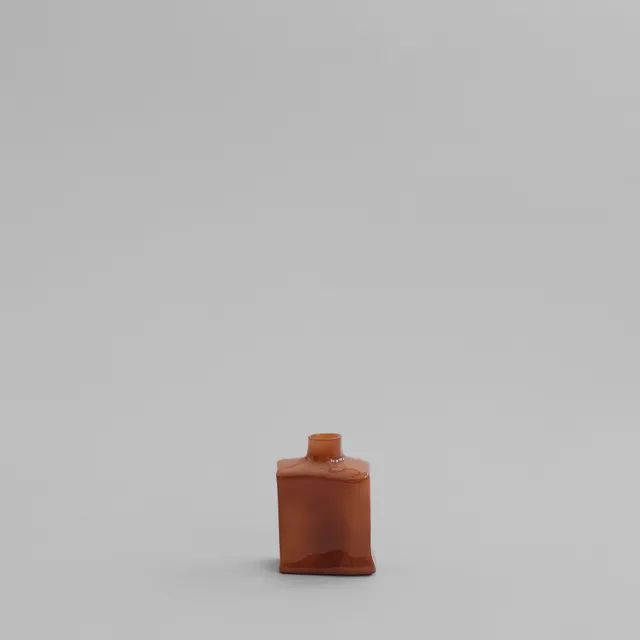 101-copenhagen-shin-vase-mini-karamell-glas-16-cm image 1