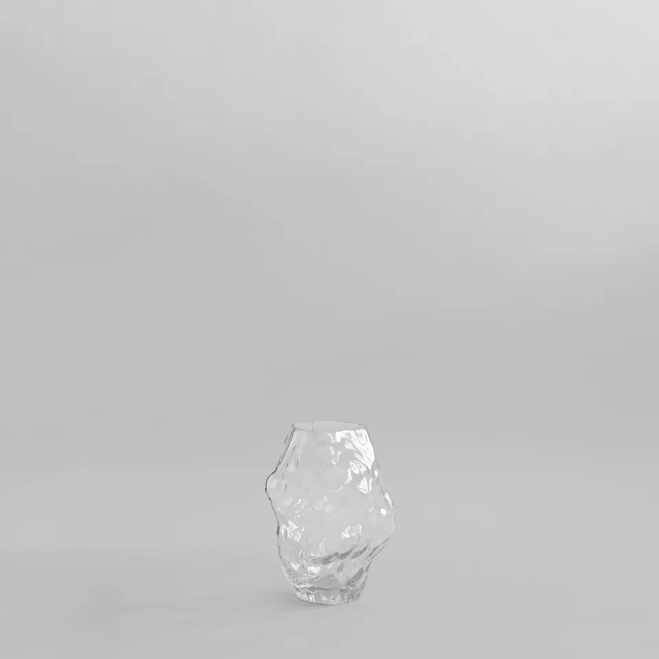 101-copenhagen-katachi-vase-mini-clear-glas-transparent image 1