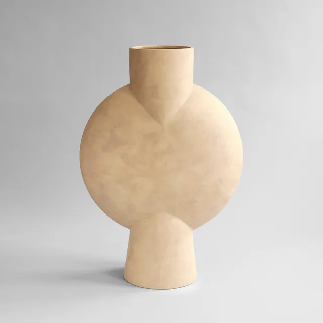 101-copenhagen-sphere-vase-bubl-giant-sand-100-cm image 1