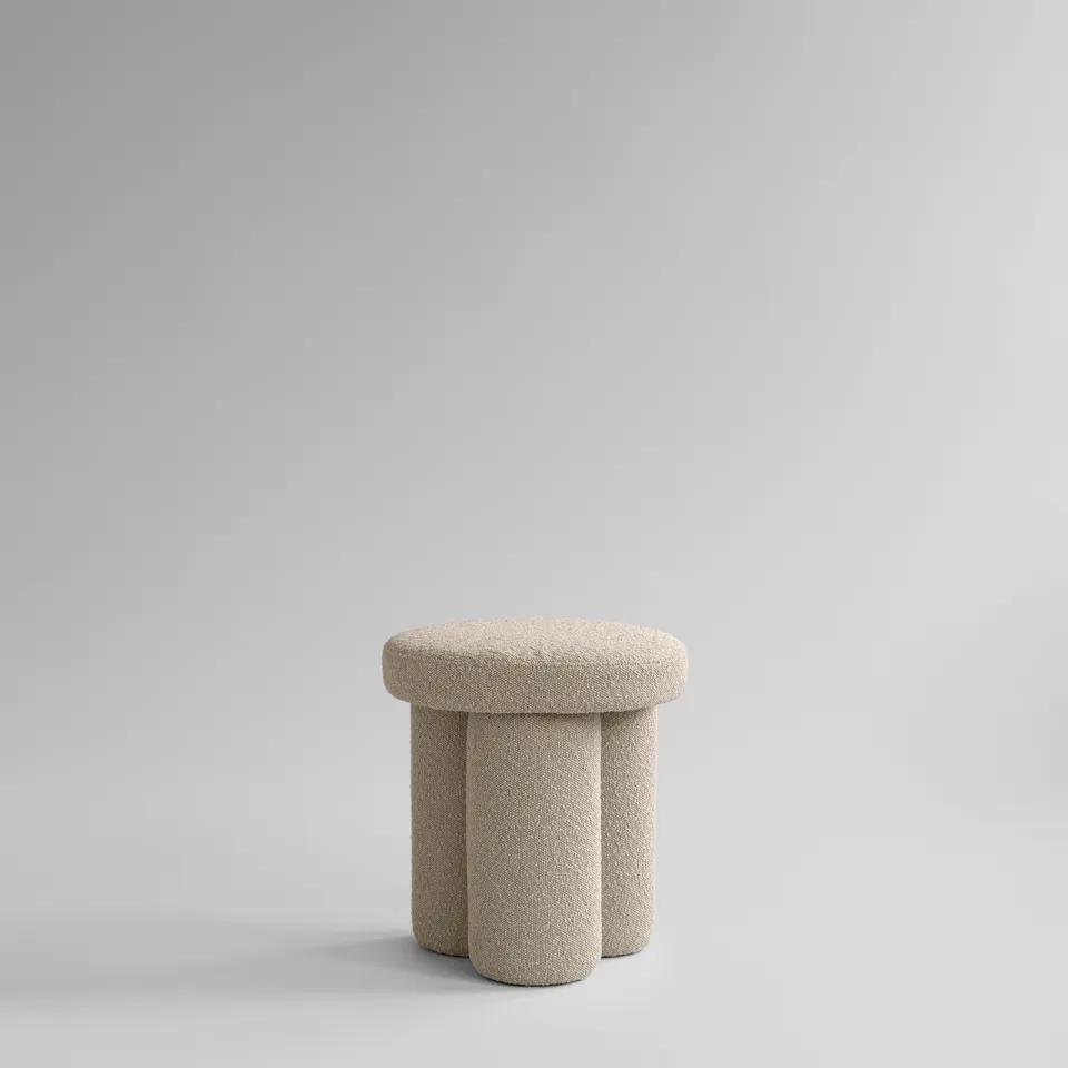 101-copenhagen-big-foot-hocker-smoked-sand-boucl image 1