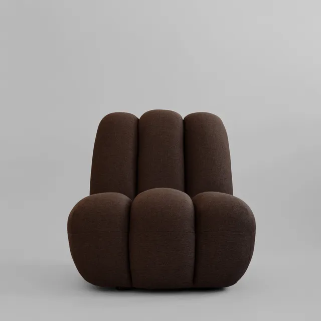 101-copenhagen-toe-chair-sessel-dark-brown-stoff image 1