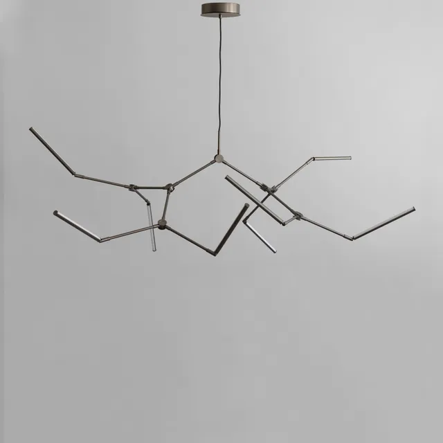 101-copenhagen-stick-kronleuchter-bronze-led-8-armig image 1