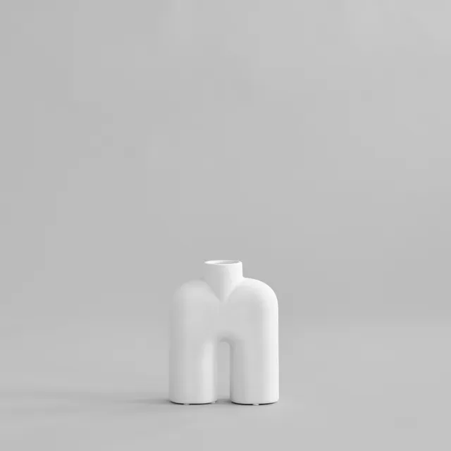 101-copenhagen-cobra-vase-tall-mini-vase-bone-white image 1