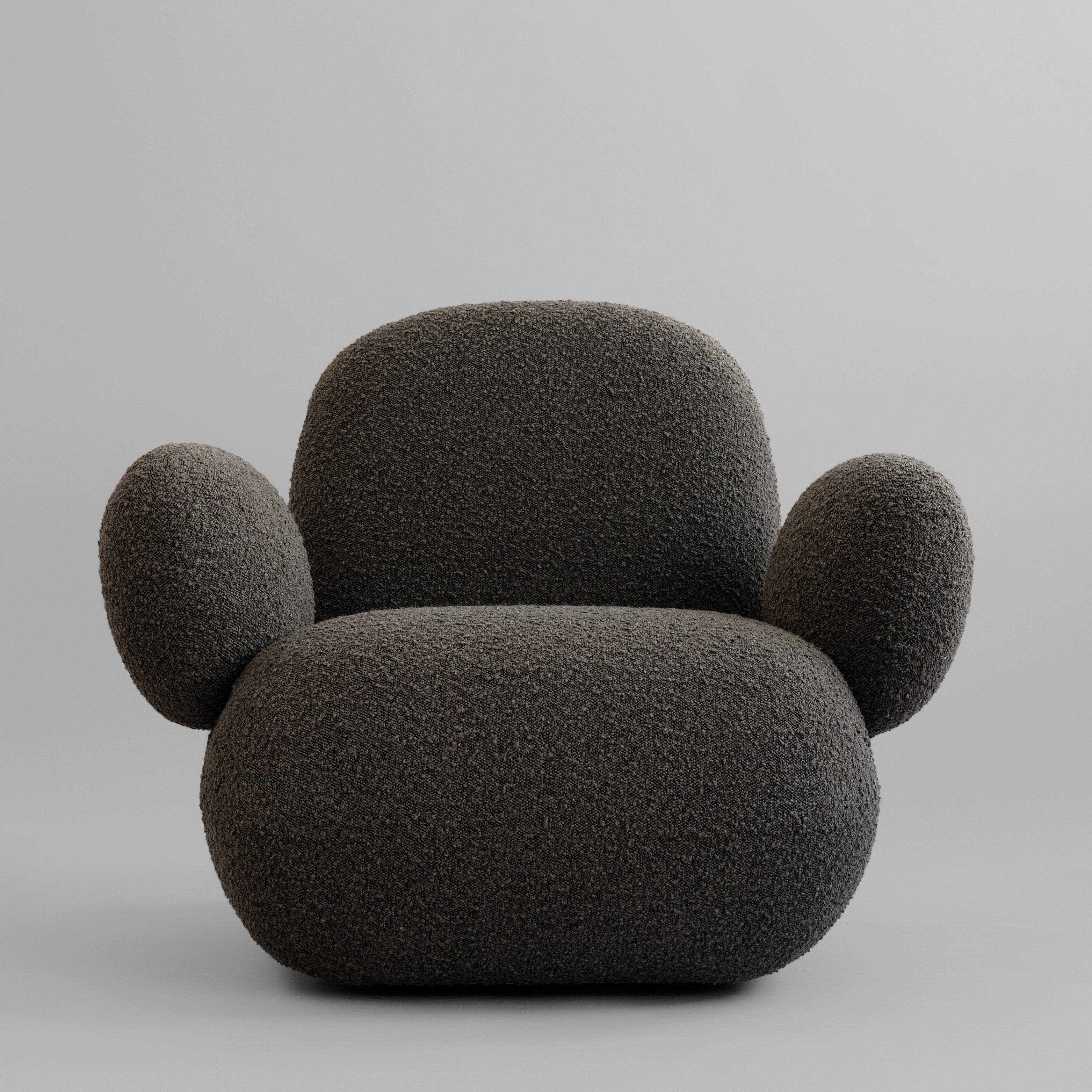 101-copenhagen-toe-flat-sessel-deep-taupe-boucl-lounge image 1