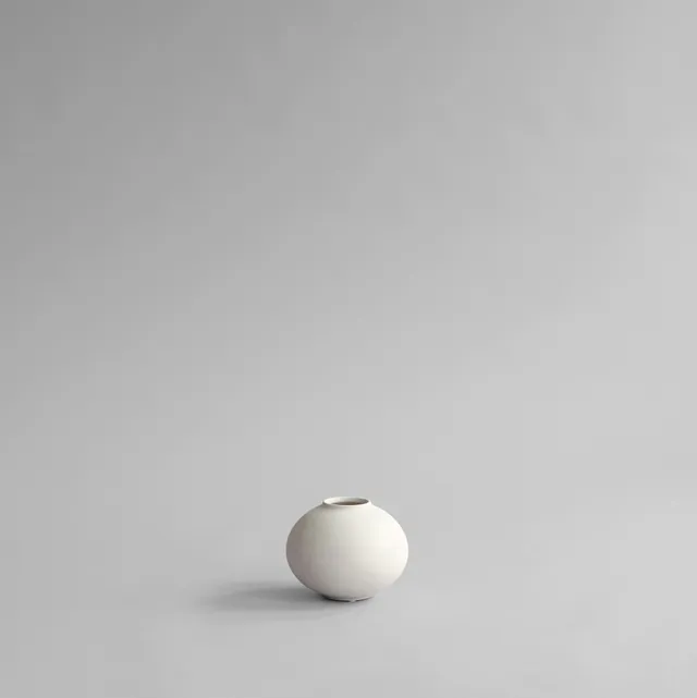 101-copenhagen-sunao-vase-fat-petit-keramik-birch-matt-beige image 1