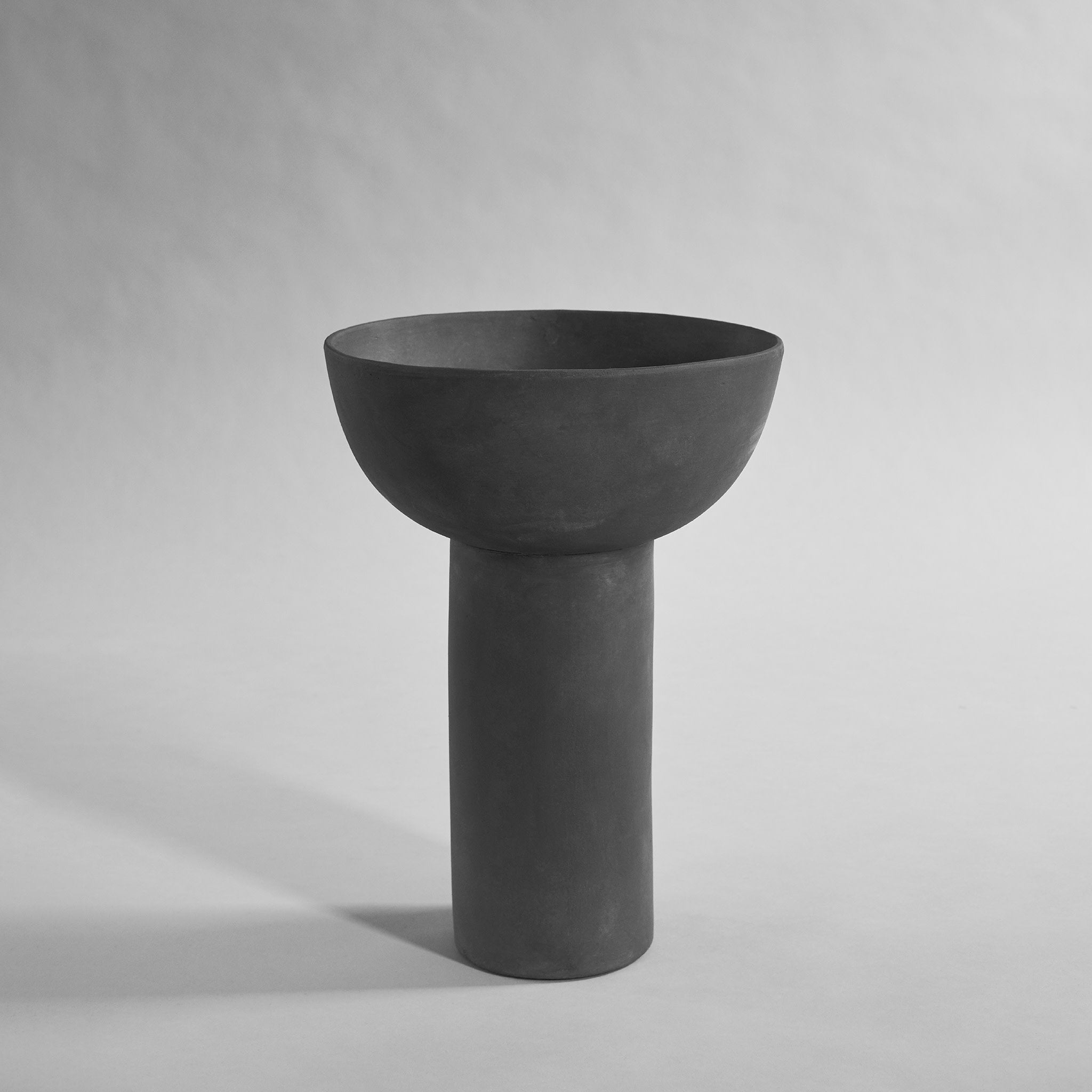 101-copenhagen-block-big-vase-dark-grey-keramik image 2