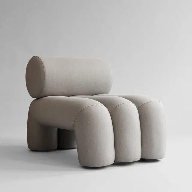 101-copenhagen-foku-loungesessel-taupe-outdoor-stoff image 1