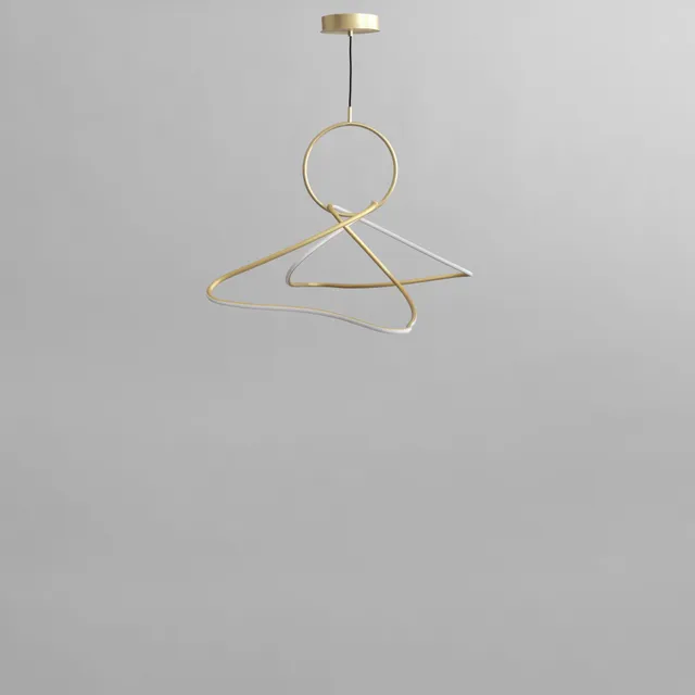 101-copenhagen-kumo-chandelier-mini-kronleuchter-messing-led image 1