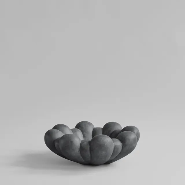 101-copenhagen-bloom-tray-big-tablett-dunkelgrau image 1
