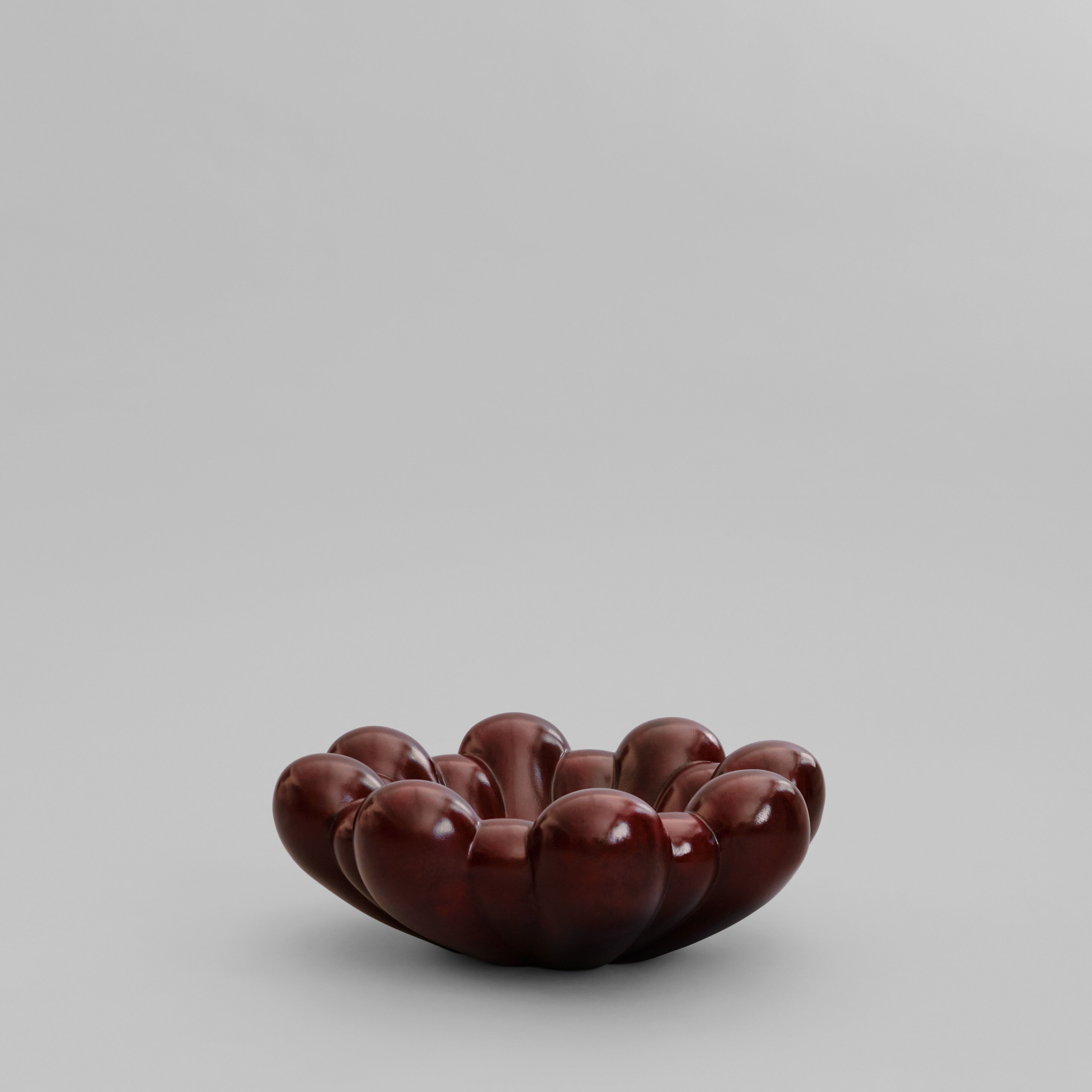 101-copenhagen-bloom-tray-big-tablett-maroon-keramik image 1
