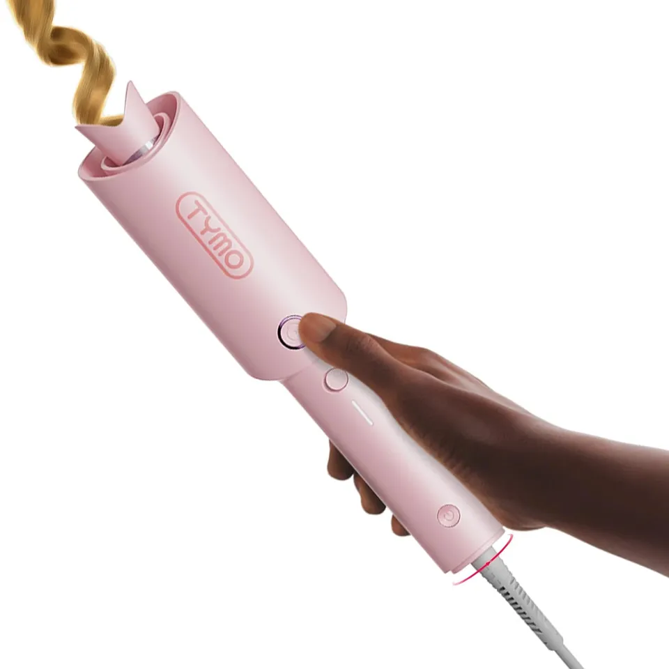 tymo-curlpro-pink-automatischer-lockenstab-rosa-keramik-ionen image 1