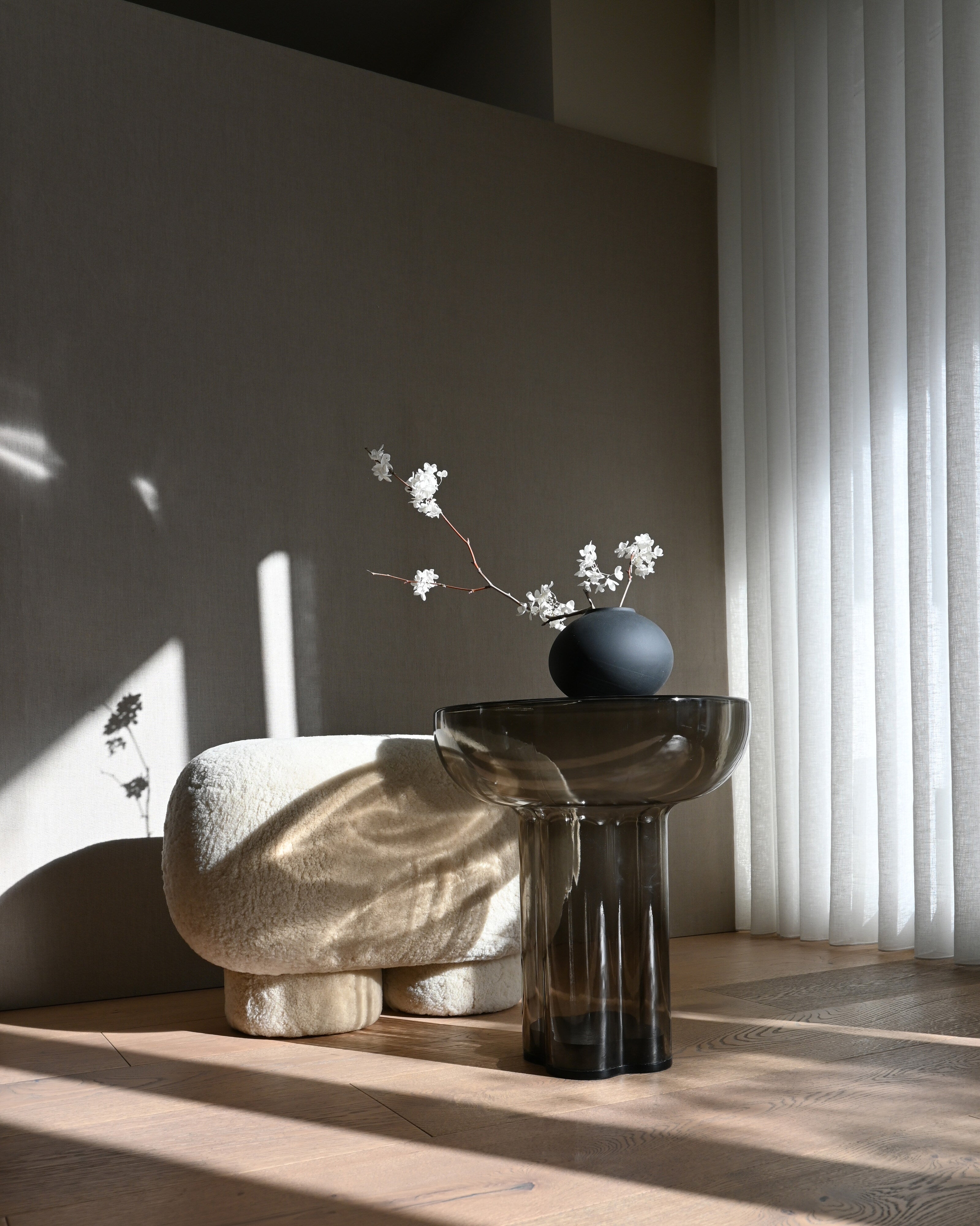 101-copenhagen-sunao-vase-fat-petit-blumenvase-schwarz-matt image 3