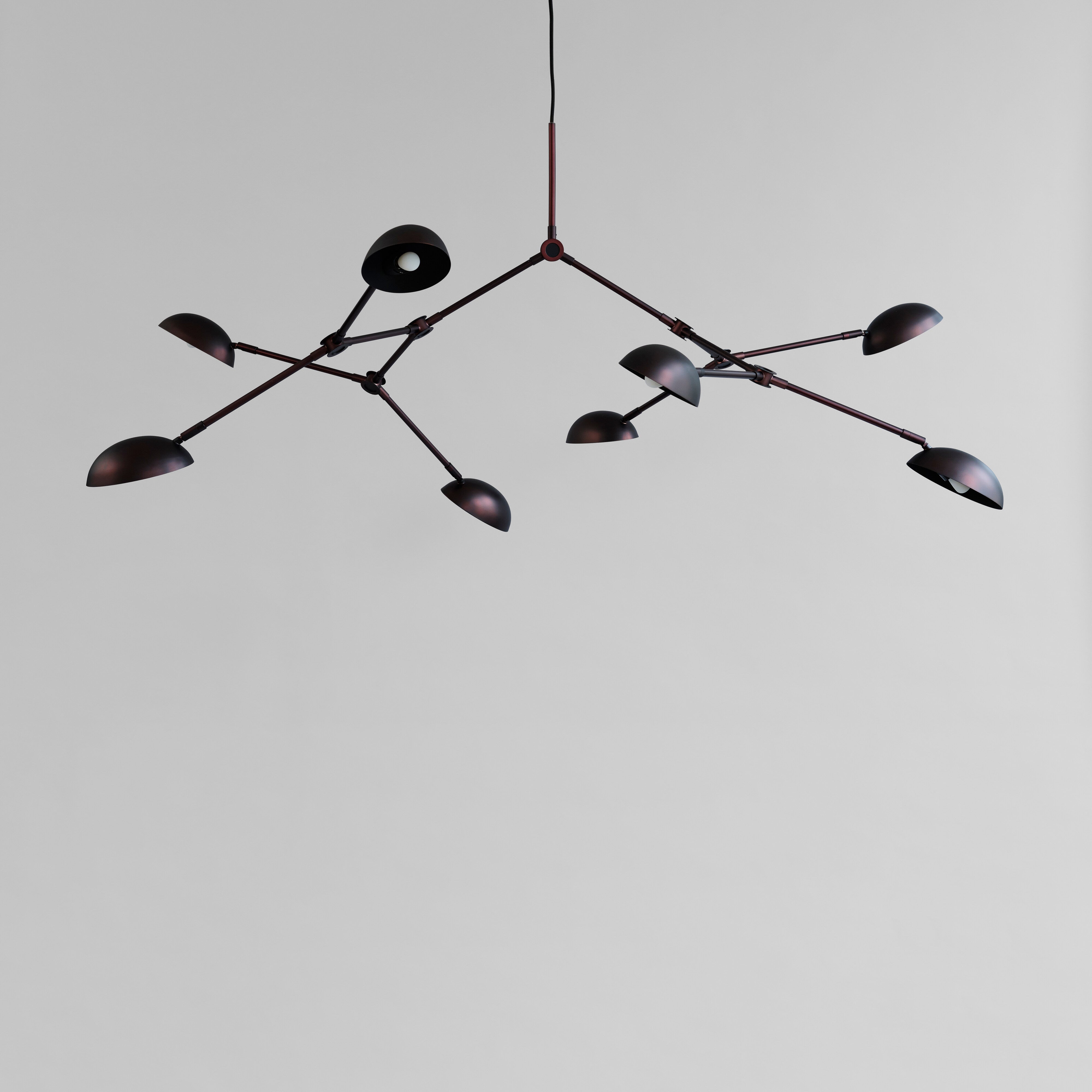101-copenhagen-drop-kronleuchter-burned-black-5m-14-armig image 4