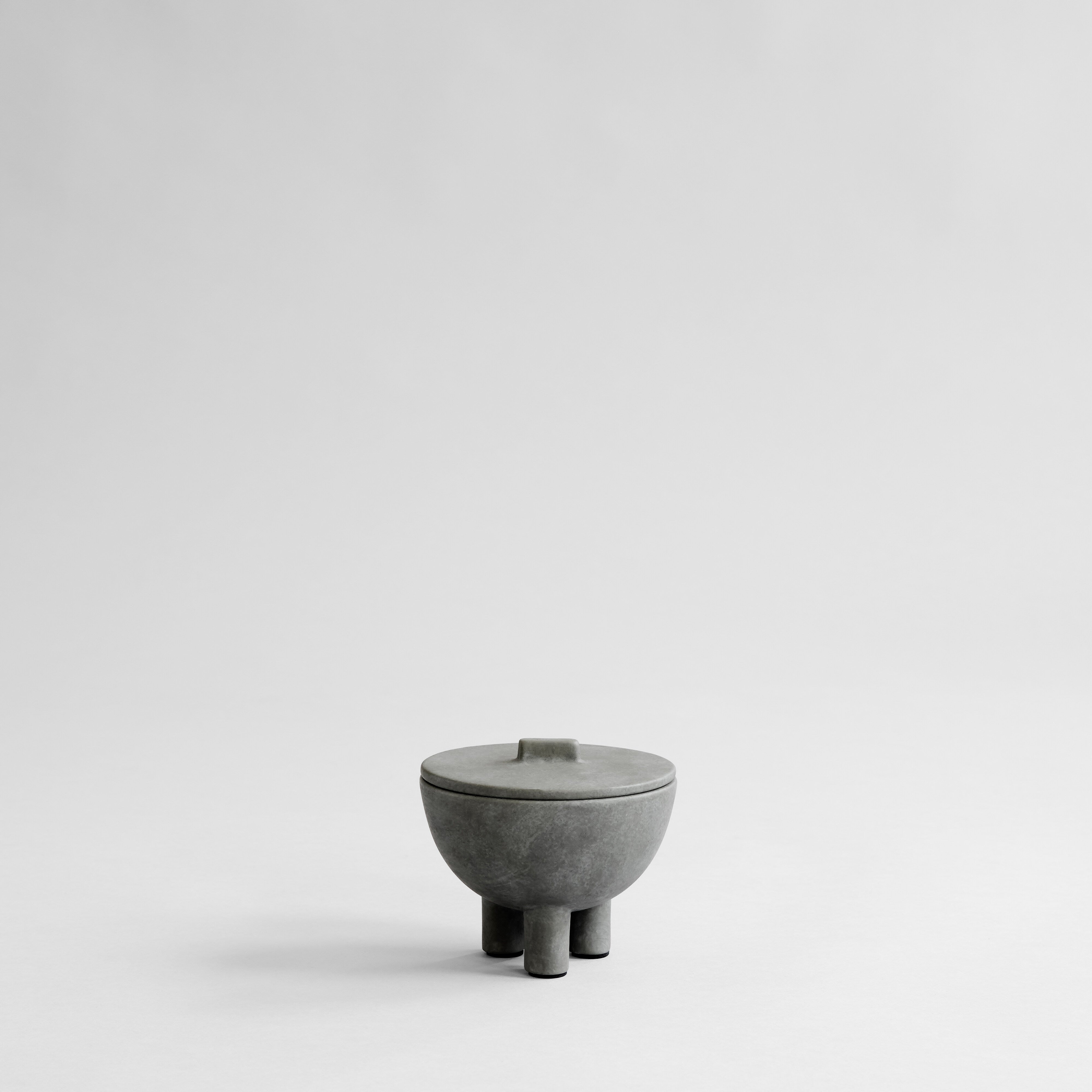 101-copenhagen-duck-jar-medio-dose-dunkelgrau-keramik image 1
