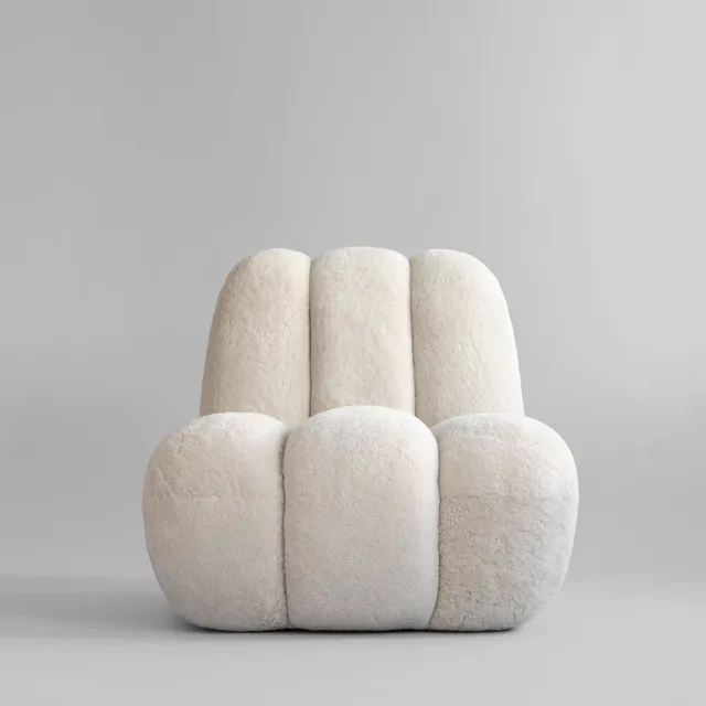 101-copenhagen-toe-chair-sandshell-schaffell-loungesessel image 1