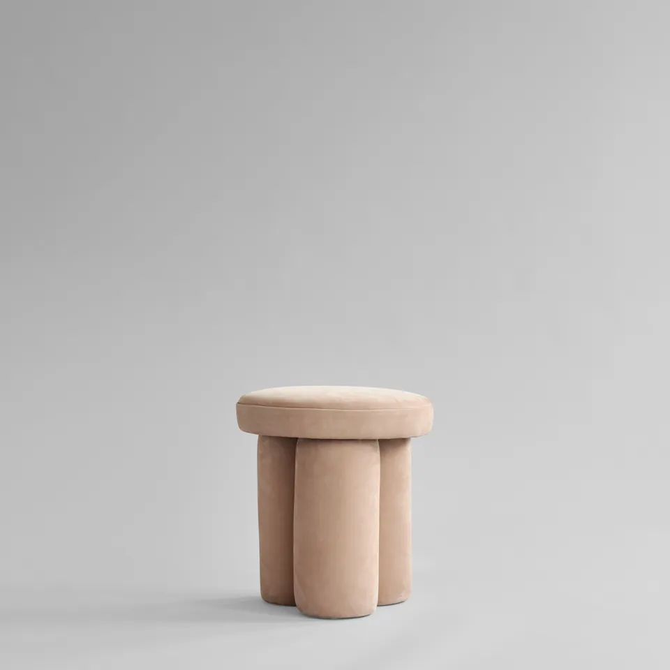 101-copenhagen-big-foot-stool-hocker-nubuck-leder image 1