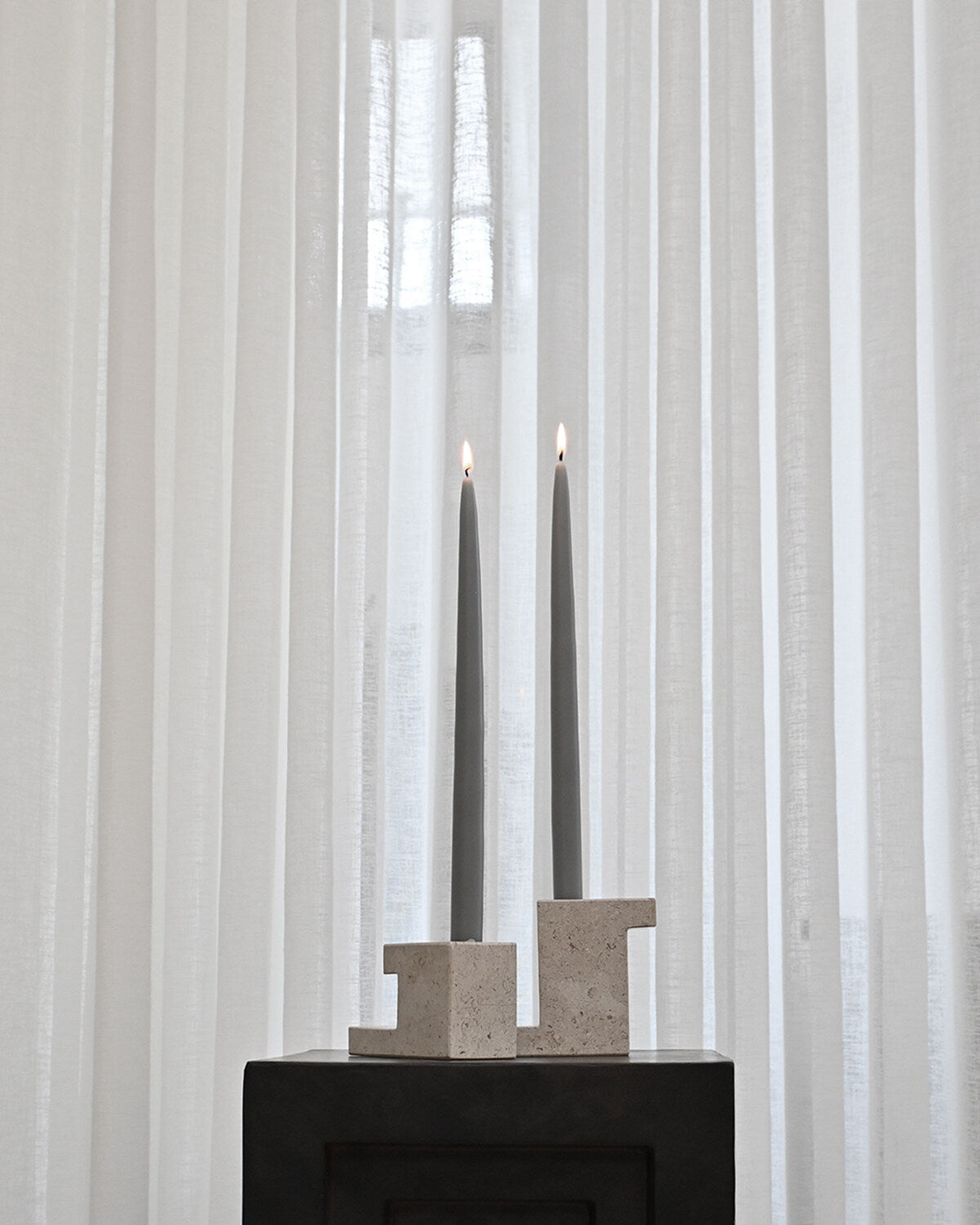 101-copenhagen-brick-candle-holder-low-kalkstein image 5