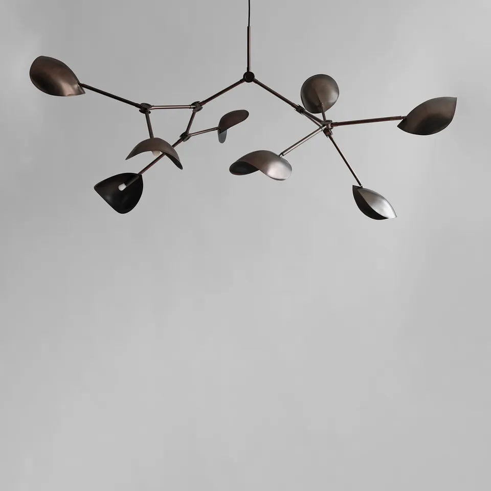101-copenhagen-stingray-chandelier-grande-kronleuchter-bronze image 1