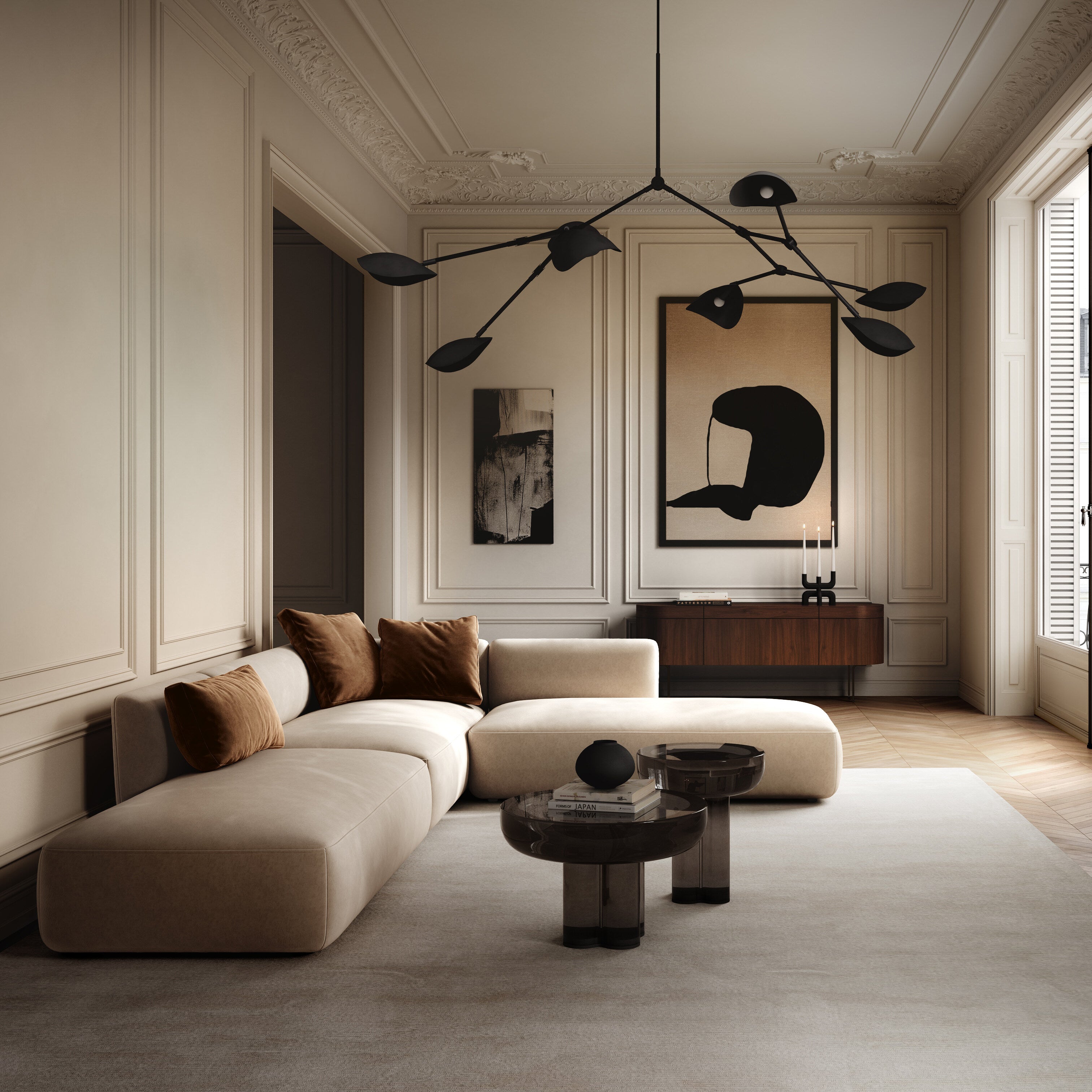 101-copenhagen-crown-couchtisch-low-smoked-forest-glas image 2