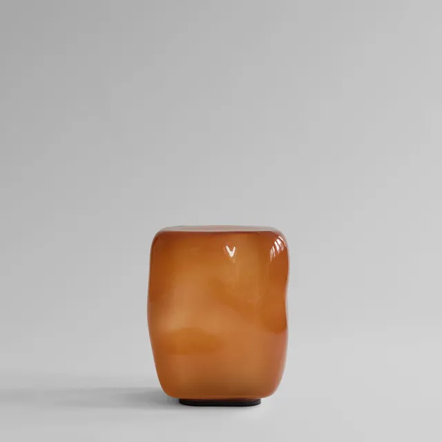 101-copenhagen-ishi-couchtisch-mini-caramel-glas-braun image 1