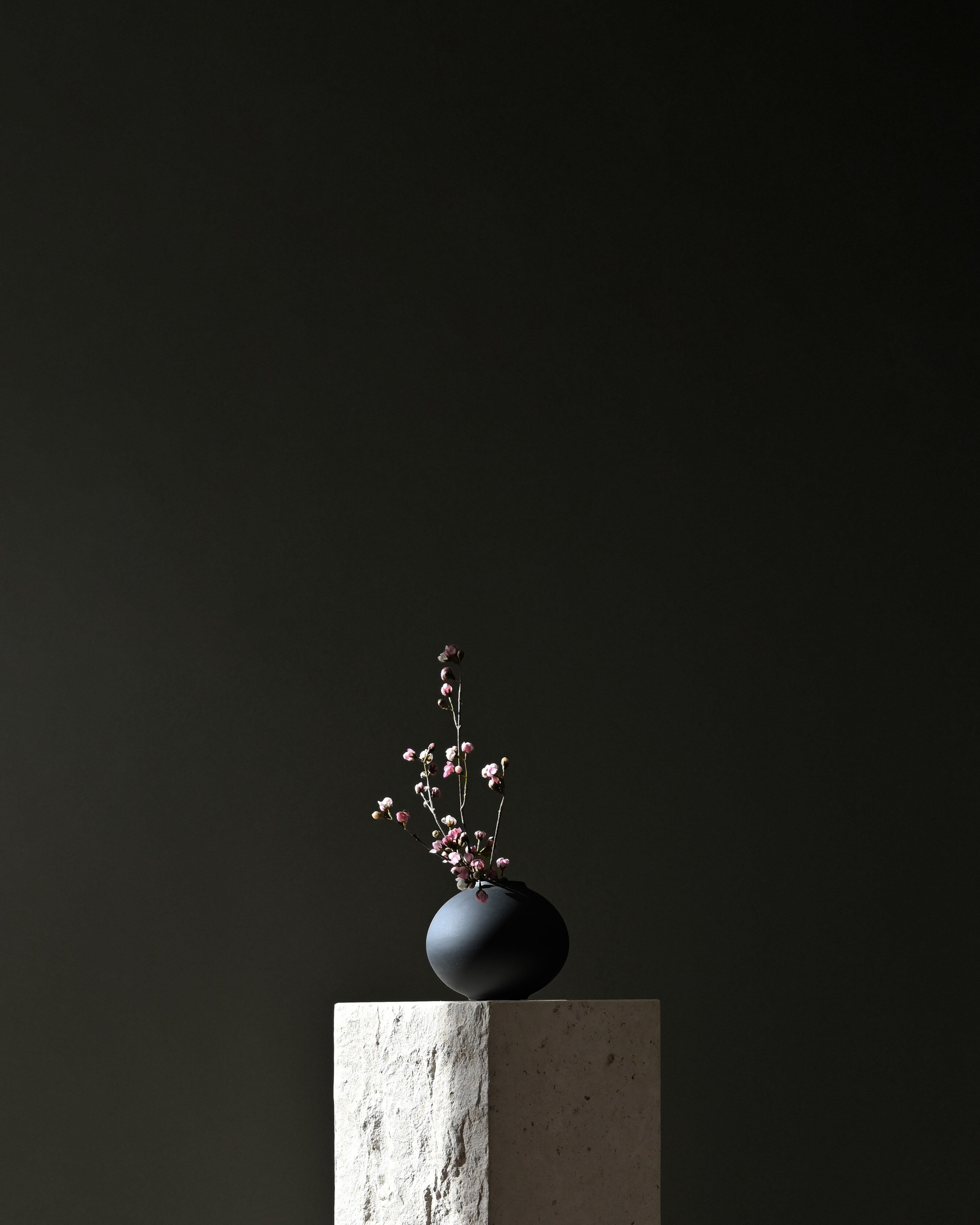 101-copenhagen-sunao-vase-fat-petit-blumenvase-schwarz-matt image 7