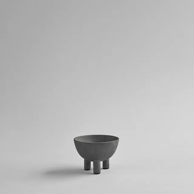 101-copenhagen-duck-bowl-schale-mini-dark-grey-keramik image 1