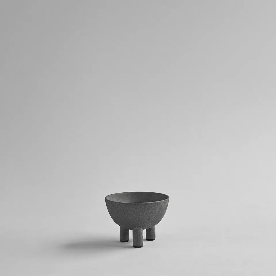 101-copenhagen-duck-bowl-schale-mini-dark-grey-keramik image 1