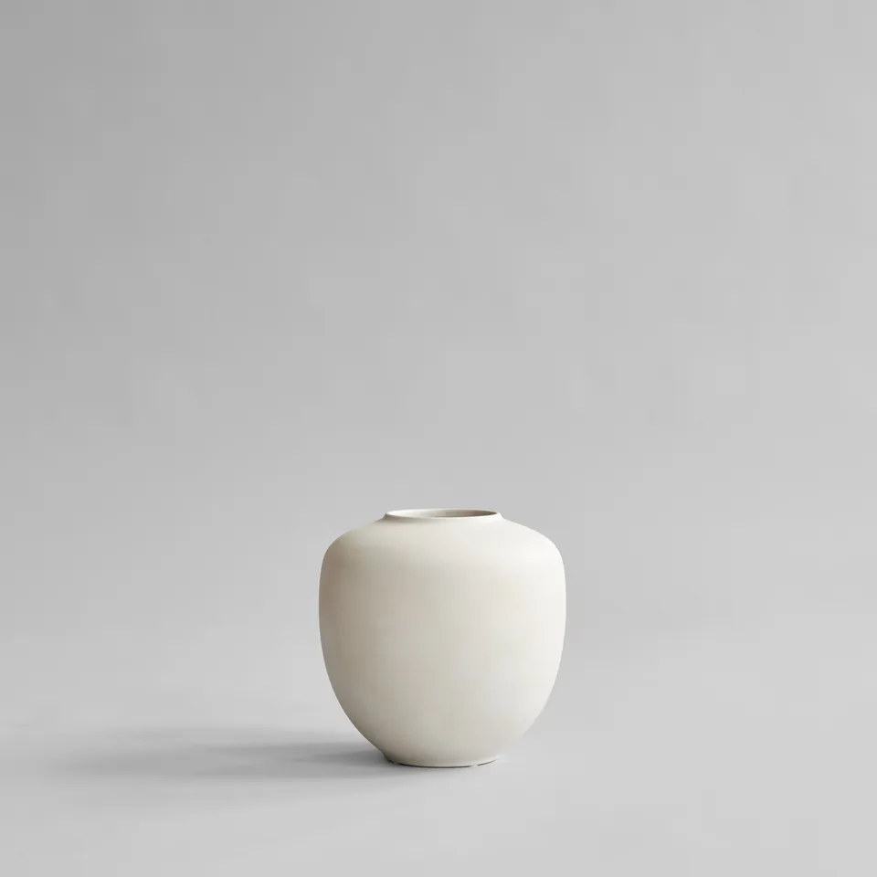 101-copenhagen-sunao-vase-medio-keramik-birch-matt image 1
