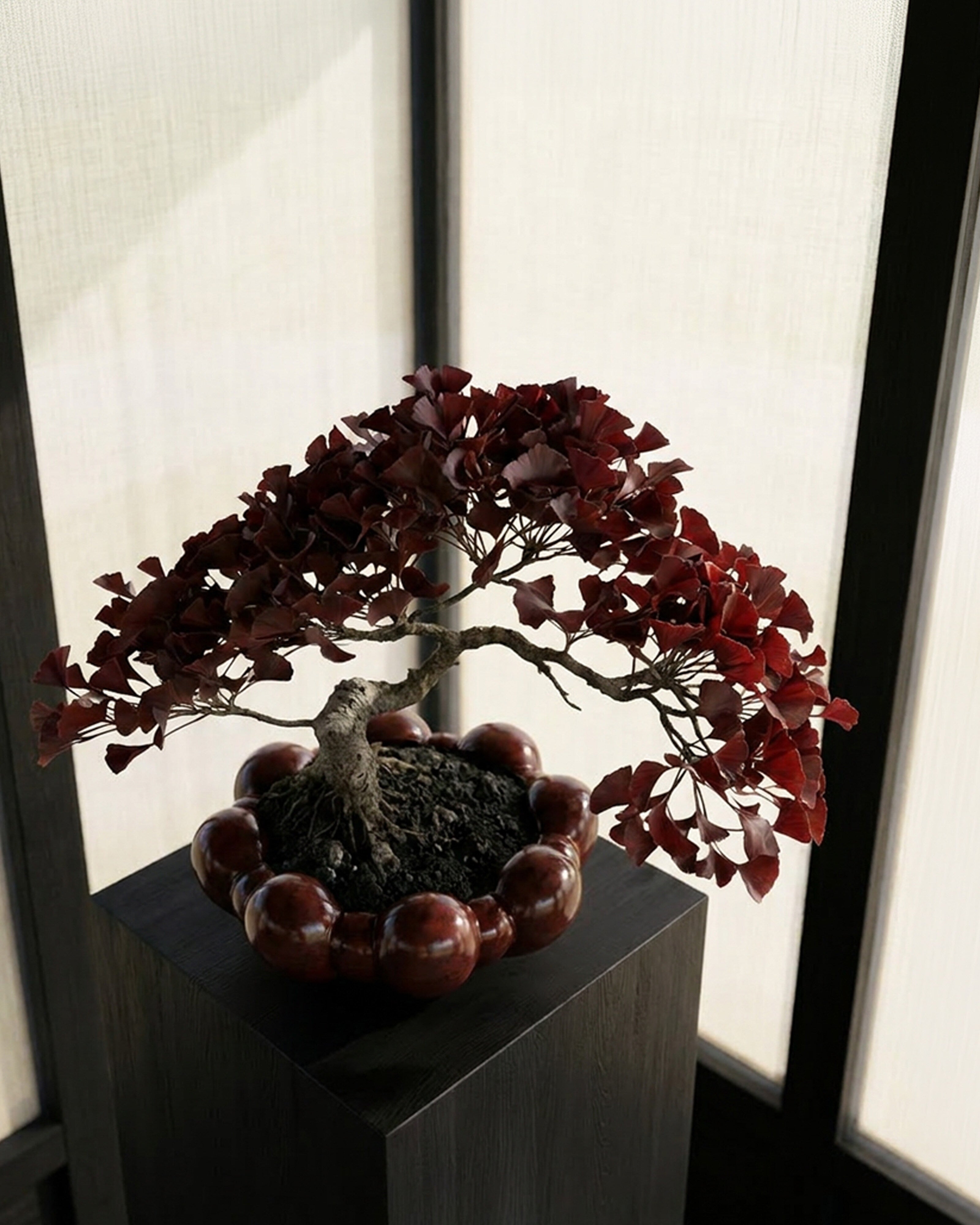 101-copenhagen-bloom-tray-big-tablett-maroon-keramik image 3