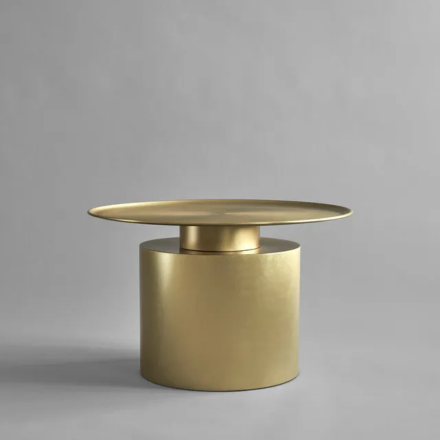 101-copenhagen-pillar-beistelltisch-low-messing image 1