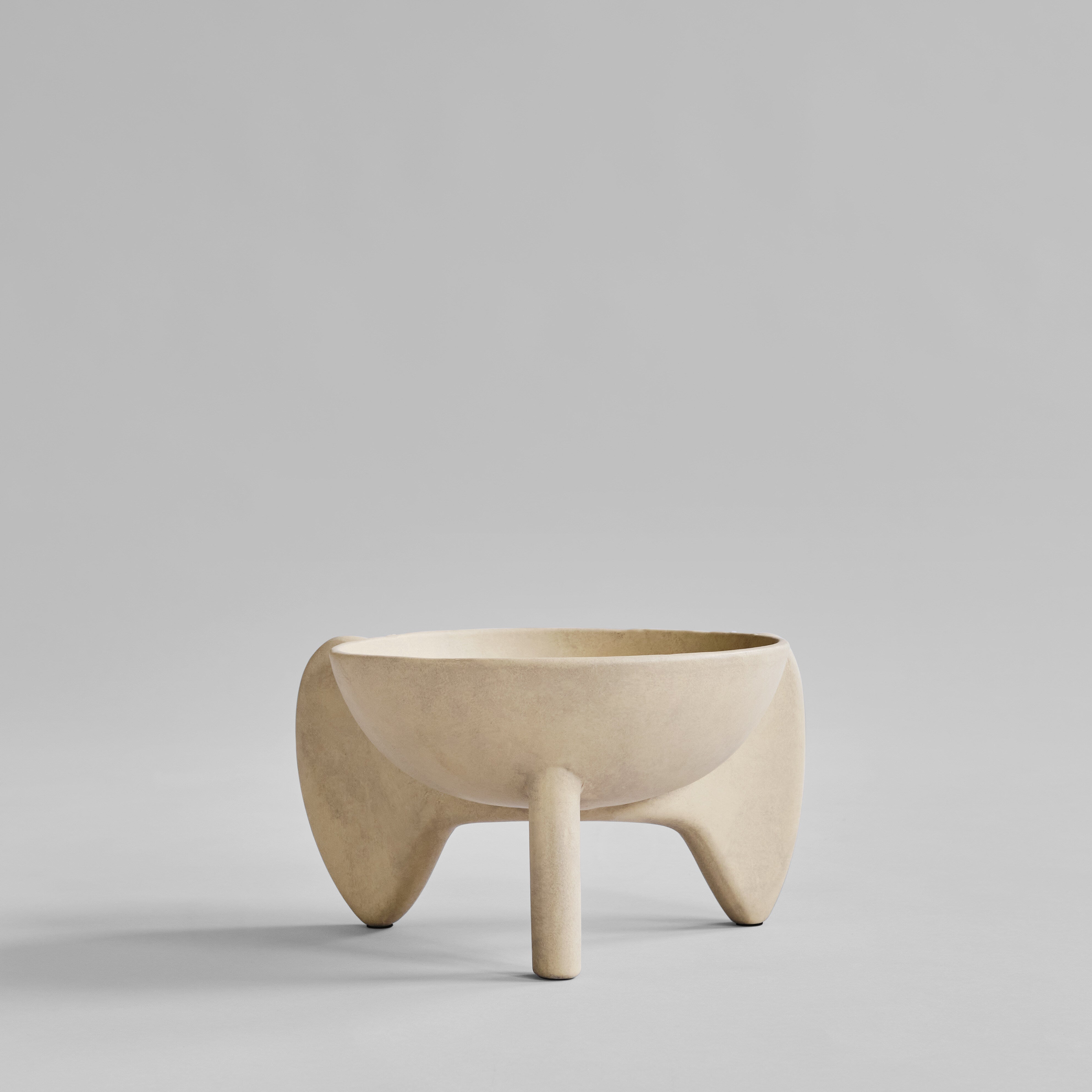 101-copenhagen-wing-bowl-big-sand-keramik-dekoschale-beige image 4